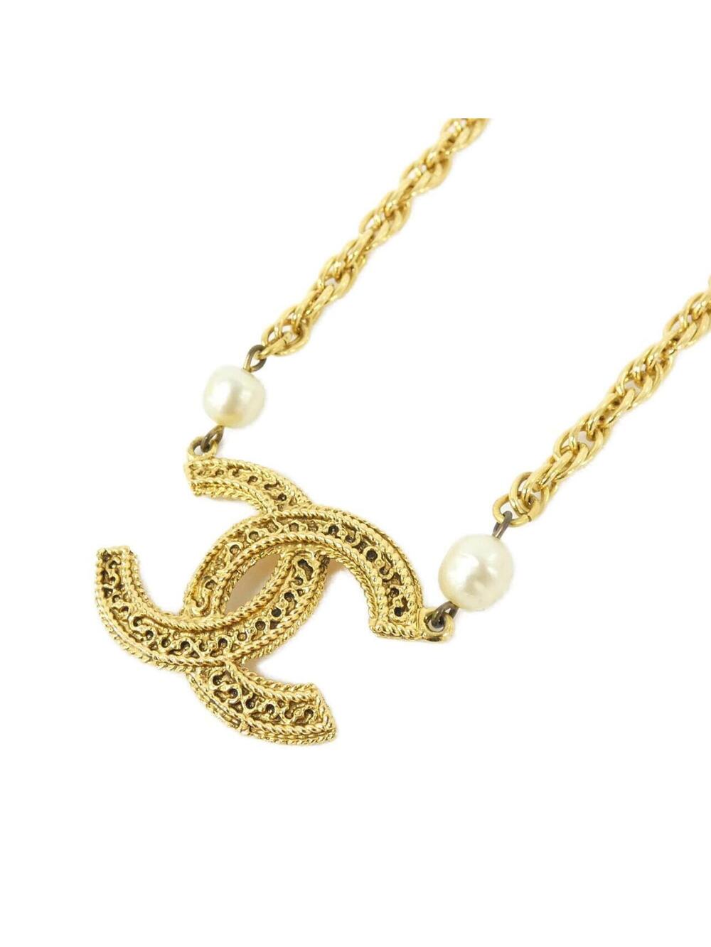 Chanel Pendant Necklace Metal And #313734C10B